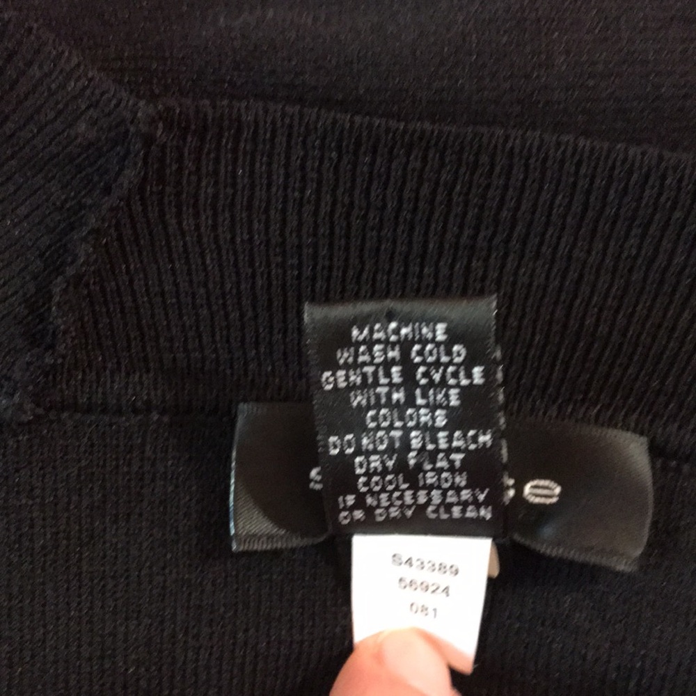 Spence  black shrug.  Med - Picture 5 of 5